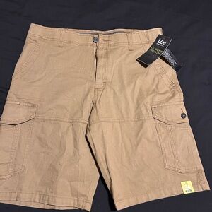 Lee Men's Brown Cargo Shorts